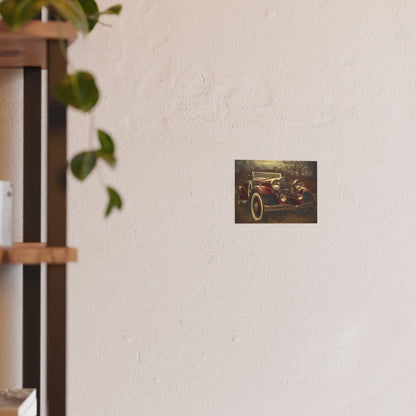 Satin and Archival Matte Posters- Vintage Cars
