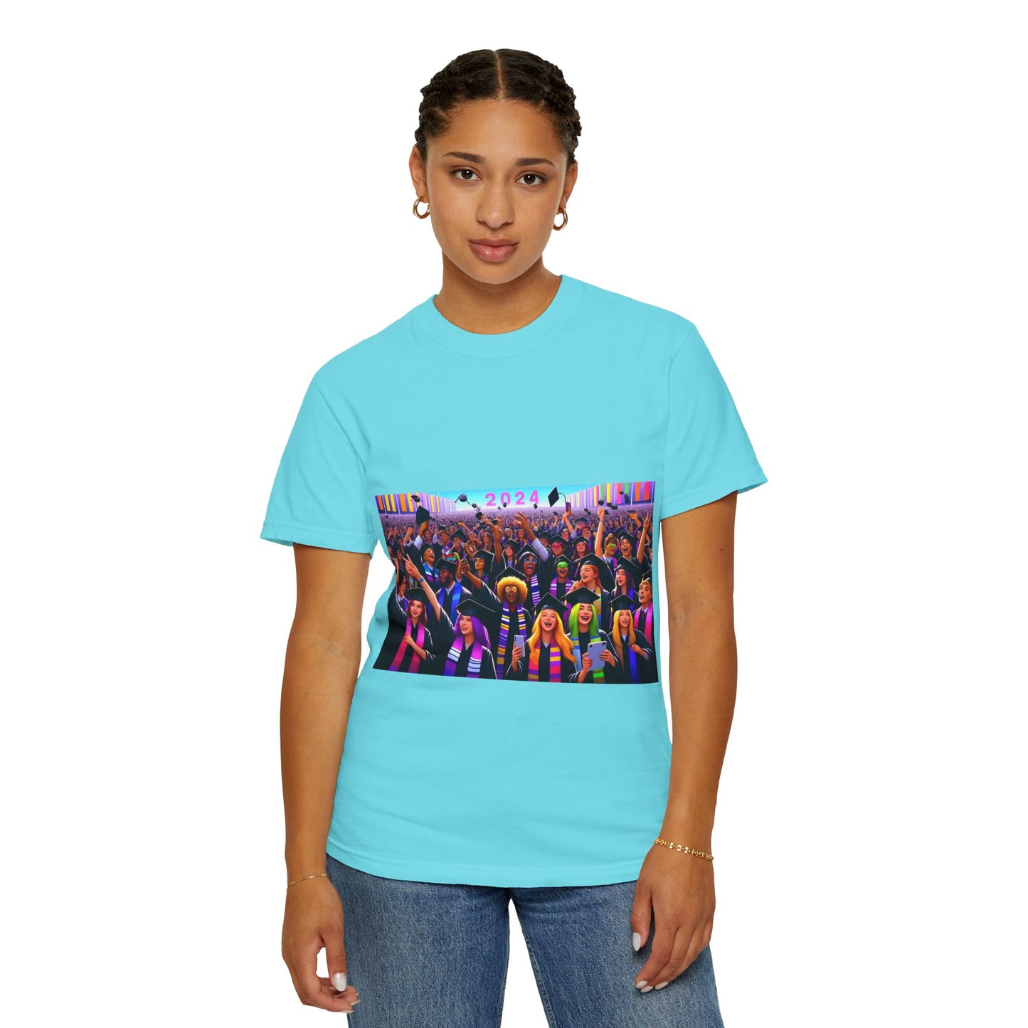 Class of 2024 - Unisex Garment-Dyed T-shirt