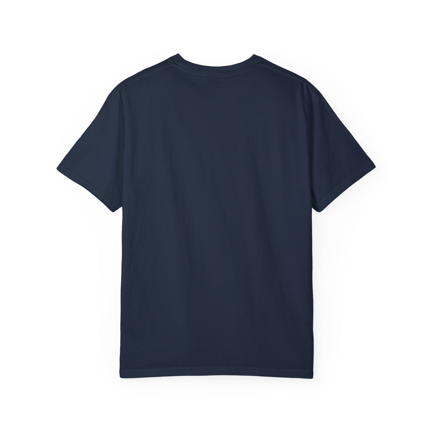 Lion with Floral Head Dress- Unisex Garment-Dyed T-shirt