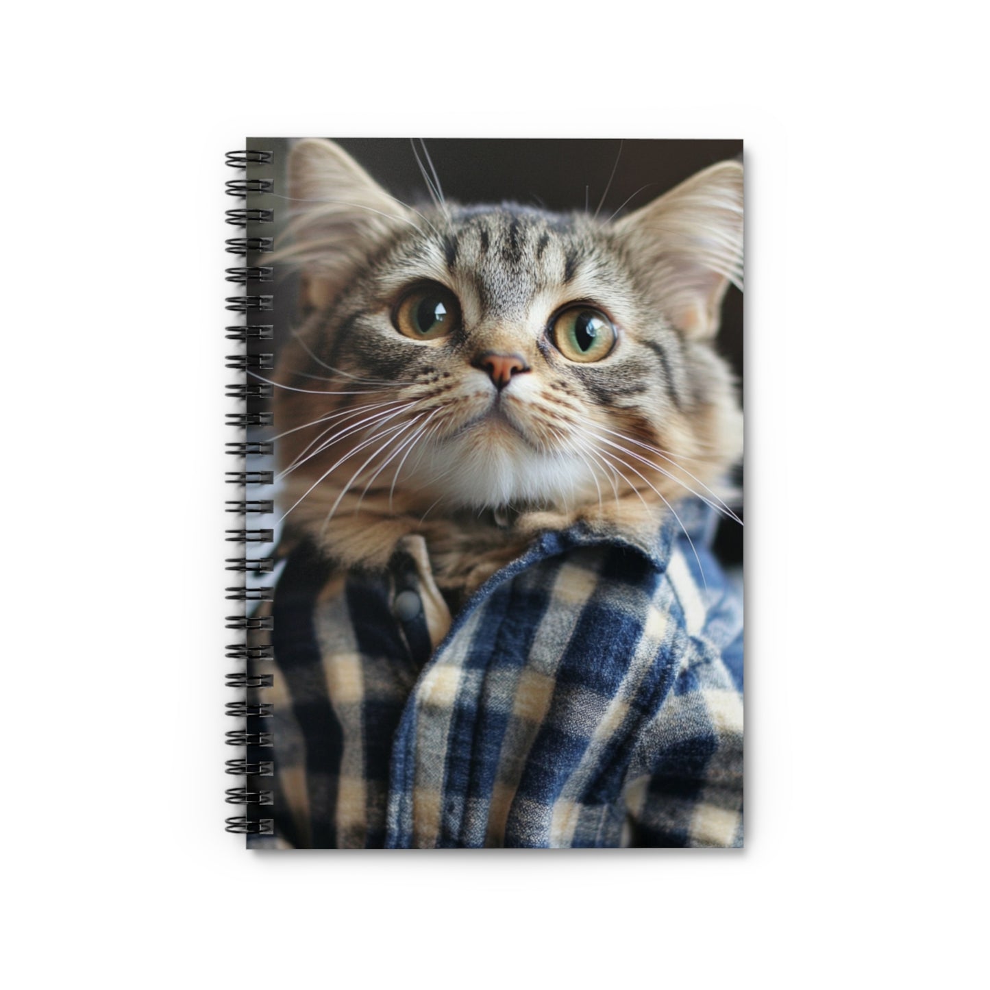Cute Cat Spiral Notebook - Perfect for Pet Lovers and Students
