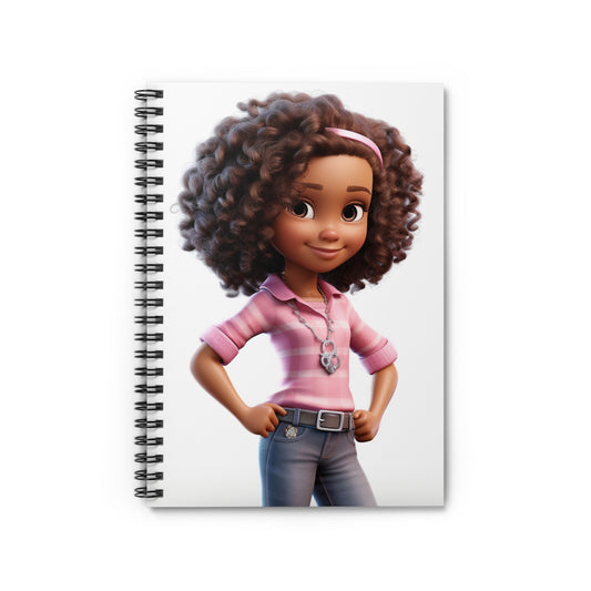Cute Character Spiral Notebook - Perfect for Kids, Students & Journaling, School Supplies, Gift for Birthdays, Recognizable Design