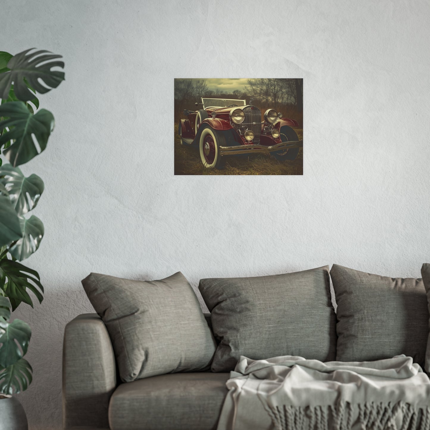 Satin and Archival Matte Posters- Vintage Cars