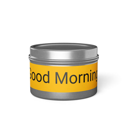 Good Morning - Tin Candles