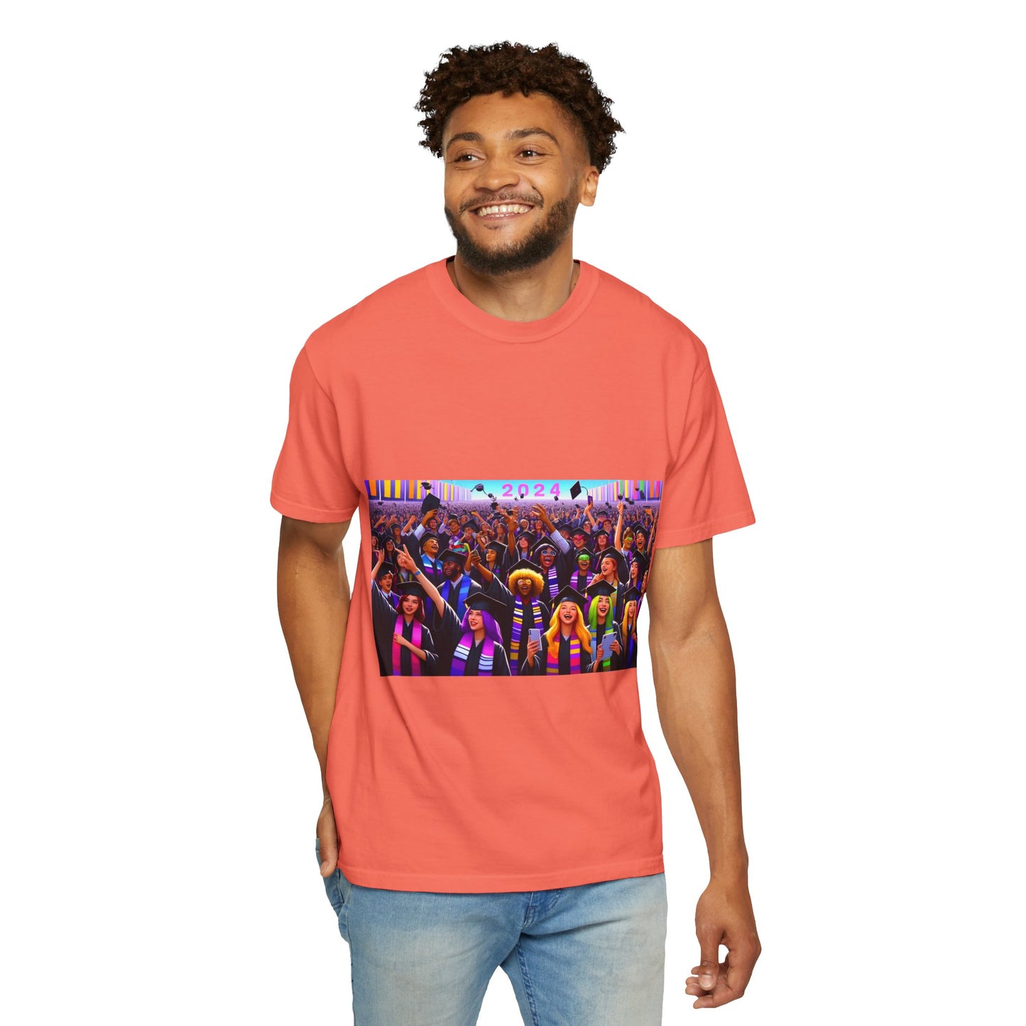 Class of 2024 - Unisex Garment-Dyed T-shirt