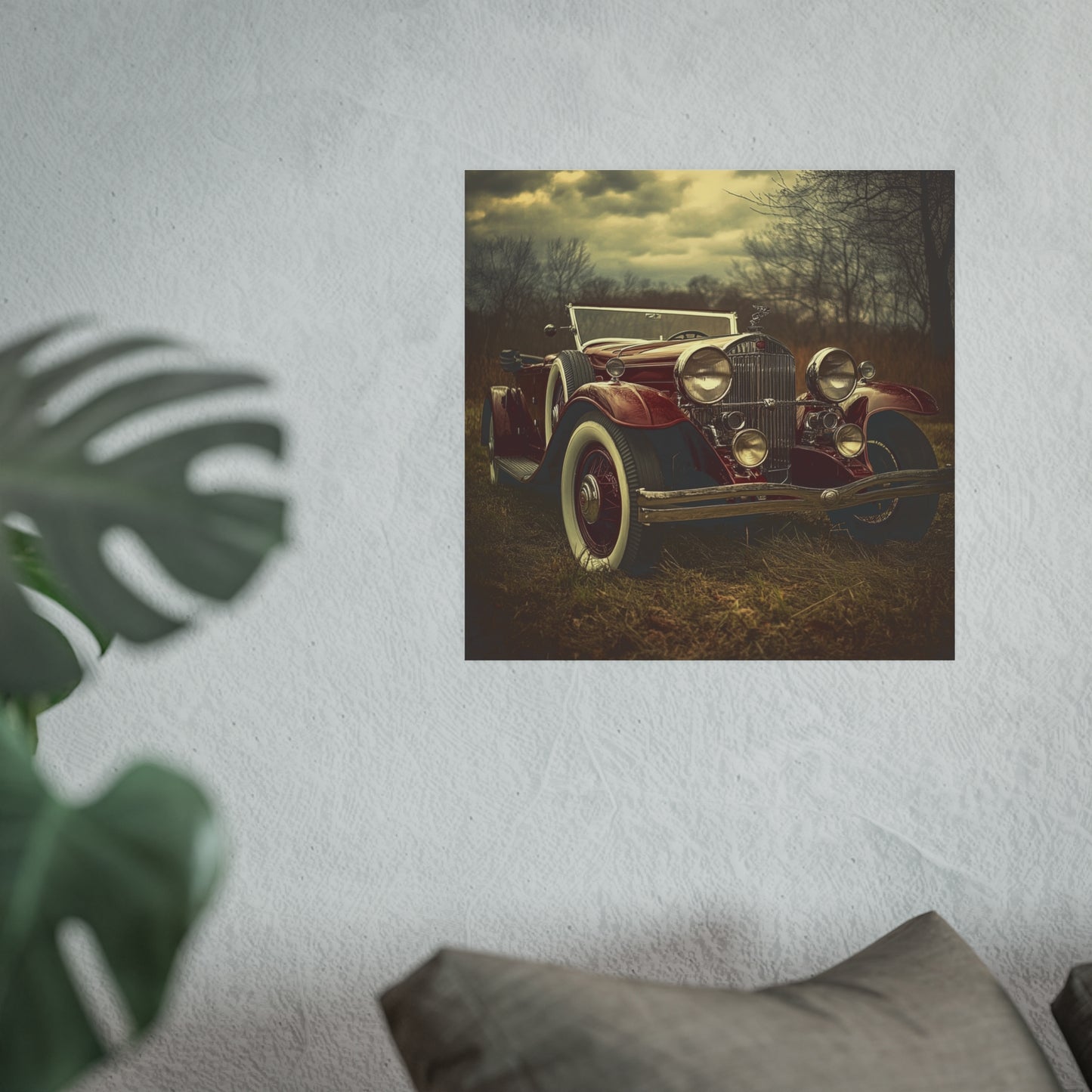 Satin and Archival Matte Posters- Vintage Cars