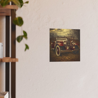 Satin and Archival Matte Posters- Vintage Cars