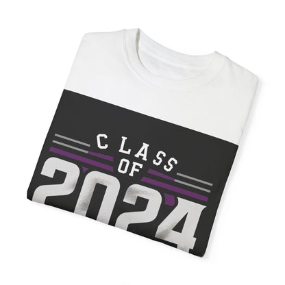 Class of 2024 - Unisex Garment-Dyed T-shirt