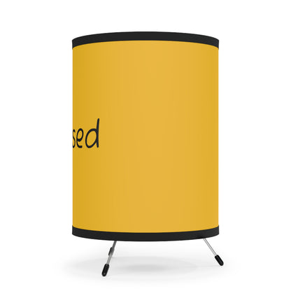 Tripod Lamp with High-Res Printed Shade, US\CA plug