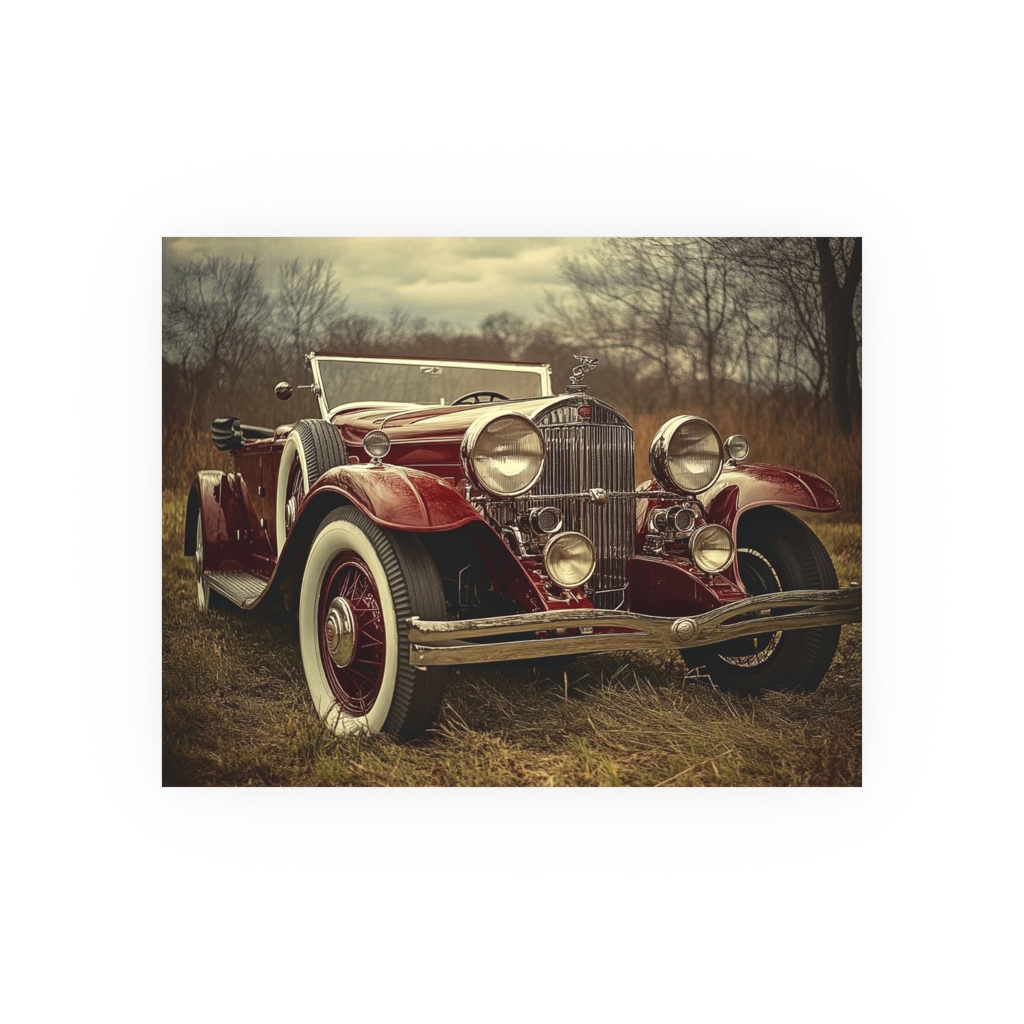 Satin and Archival Matte Posters- Vintage Cars