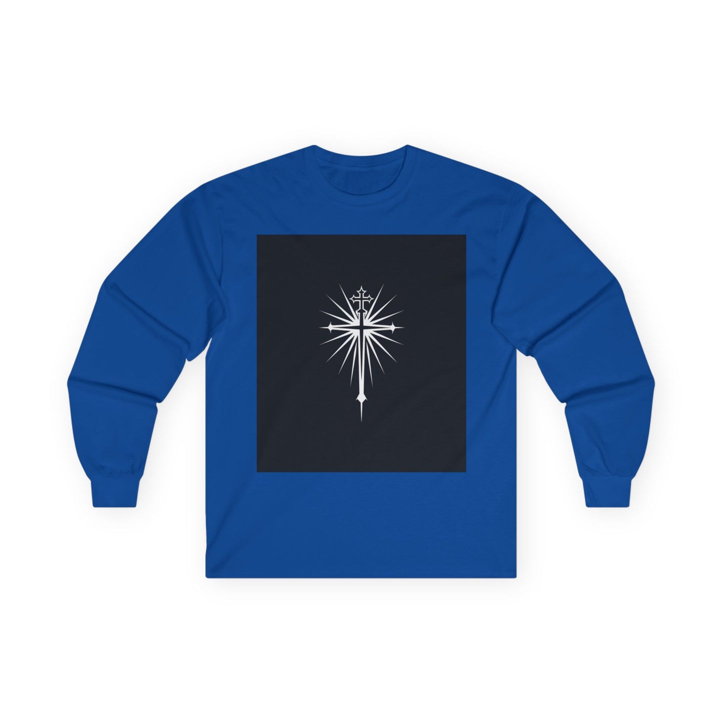 Radiant Cross Long Sleeve Tee - Unisex Ultra Cotton