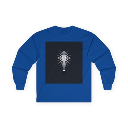 Radiant Cross Long Sleeve Tee - Unisex Ultra Cotton