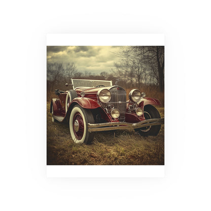 Satin and Archival Matte Posters- Vintage Cars
