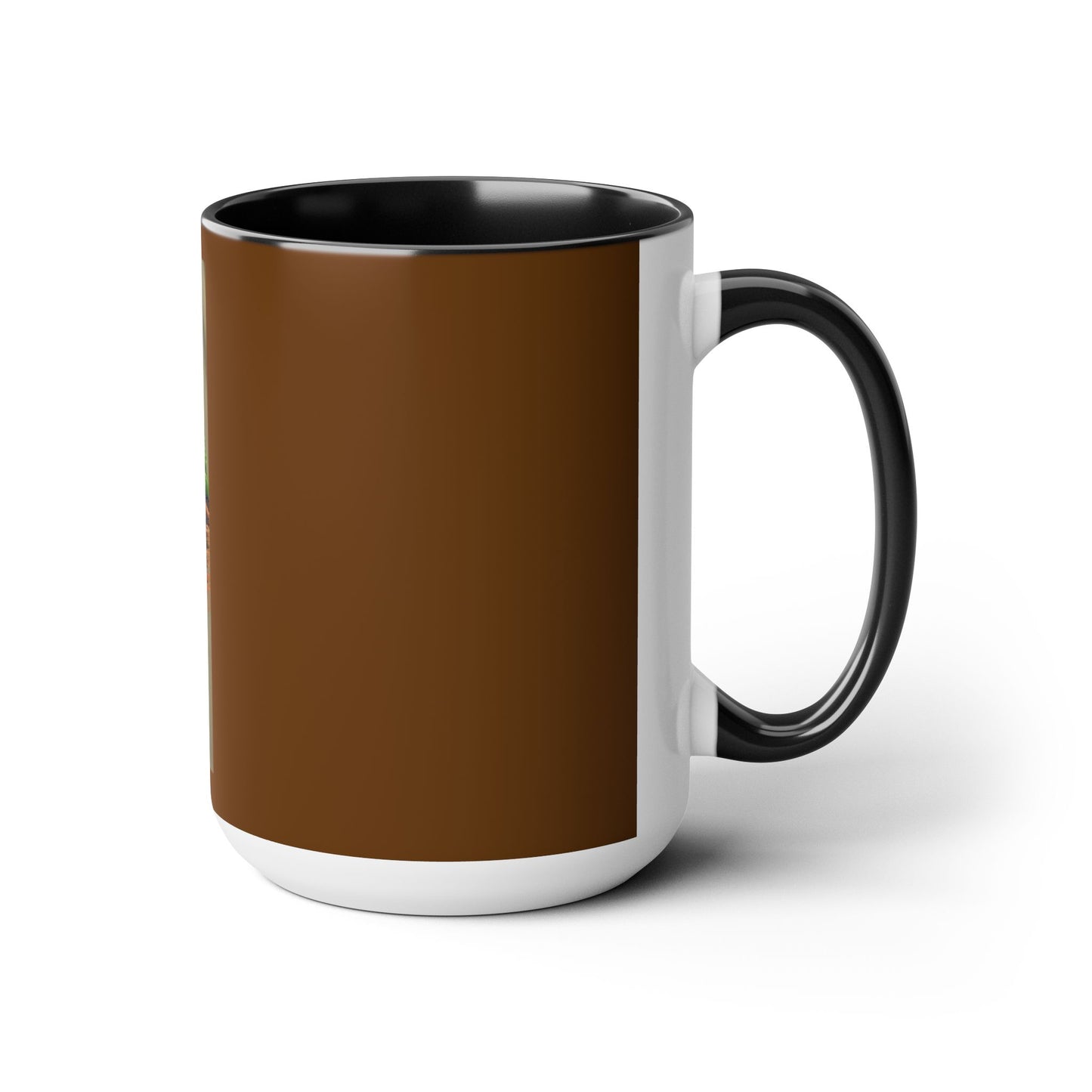 Two-Tone Coffee Mugs, 15oz