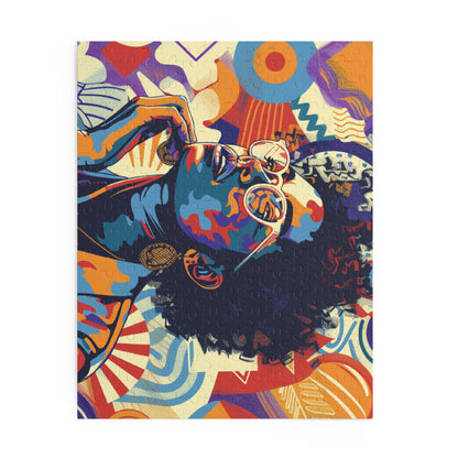 Colorful Afrocentric Puzzle - 120, 252, 500 Pieces | Inspiring Home Decor & Gift