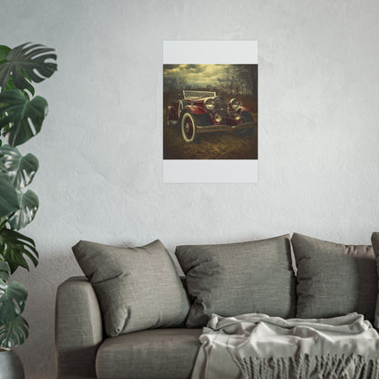 Satin and Archival Matte Posters- Vintage Cars