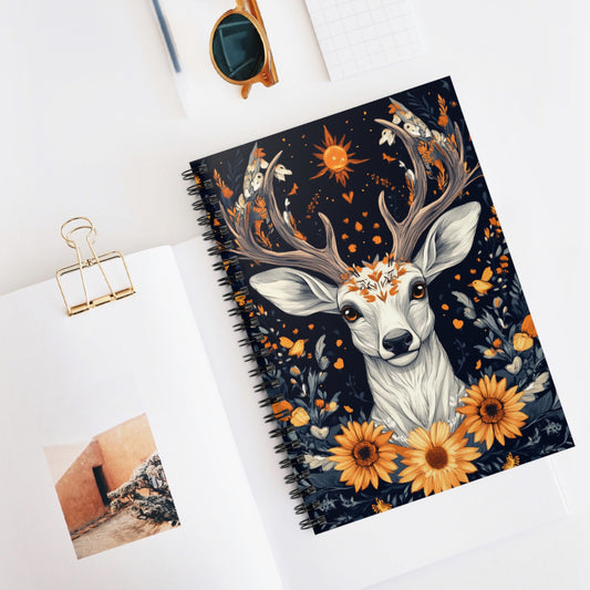 Oh Deer - Spiral Notebook - Ruled Line