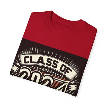 Class of 2024 - Unisex Garment-Dyed T-shirt