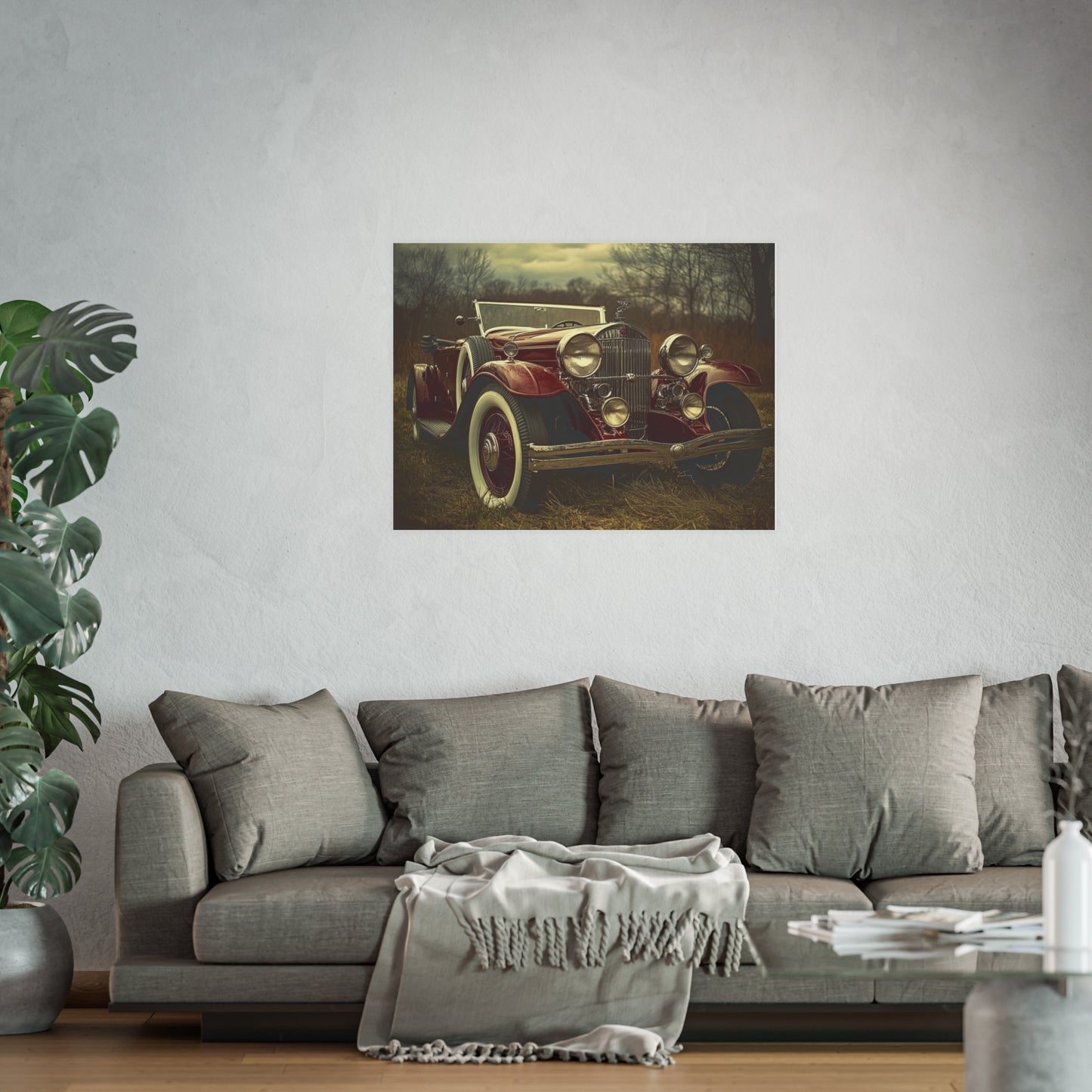 Satin and Archival Matte Posters- Vintage Cars