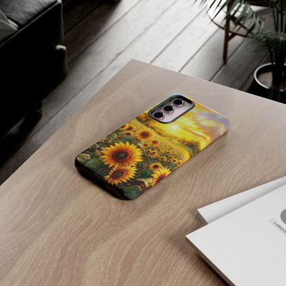 Sunflower Phone Case - Tough Case for Nature Lovers