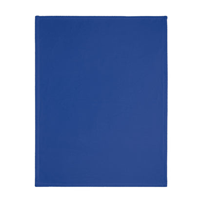 Colorful Animal-Themed Velveteen Microfiber Blanket - Perfect for Kids' Birthdays! -Blue