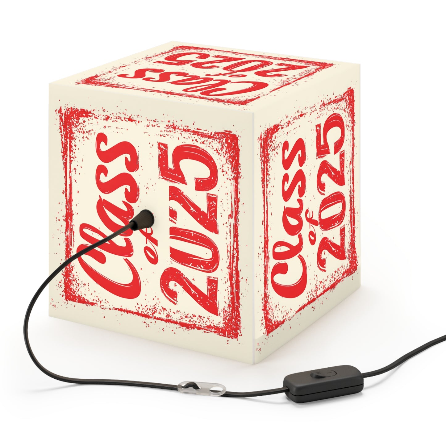 Class of 2025 - Light Cube Lamp - Bohemian Decor for Home & Office