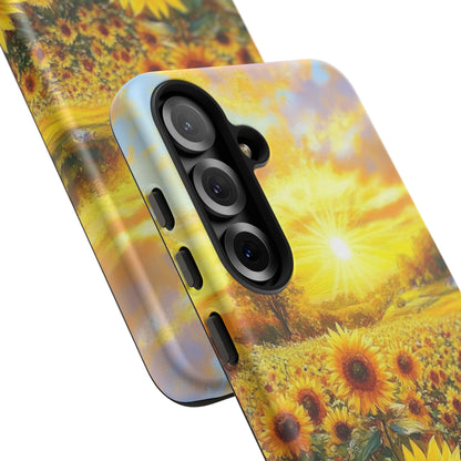 Sunflower Phone Case - Tough Case for Nature Lovers