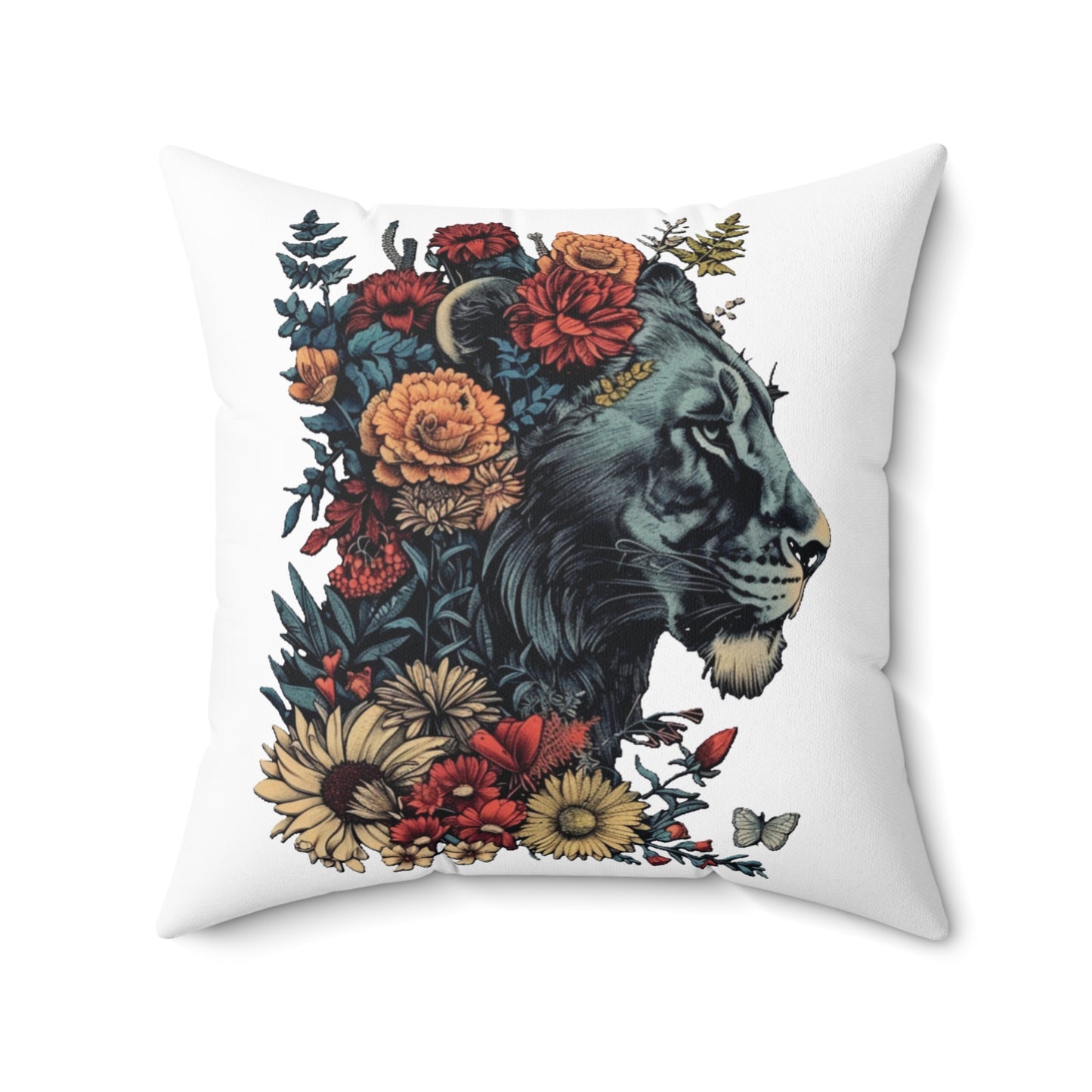 Spun Polyester Square Pillow