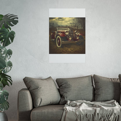 Satin and Archival Matte Posters- Vintage Cars