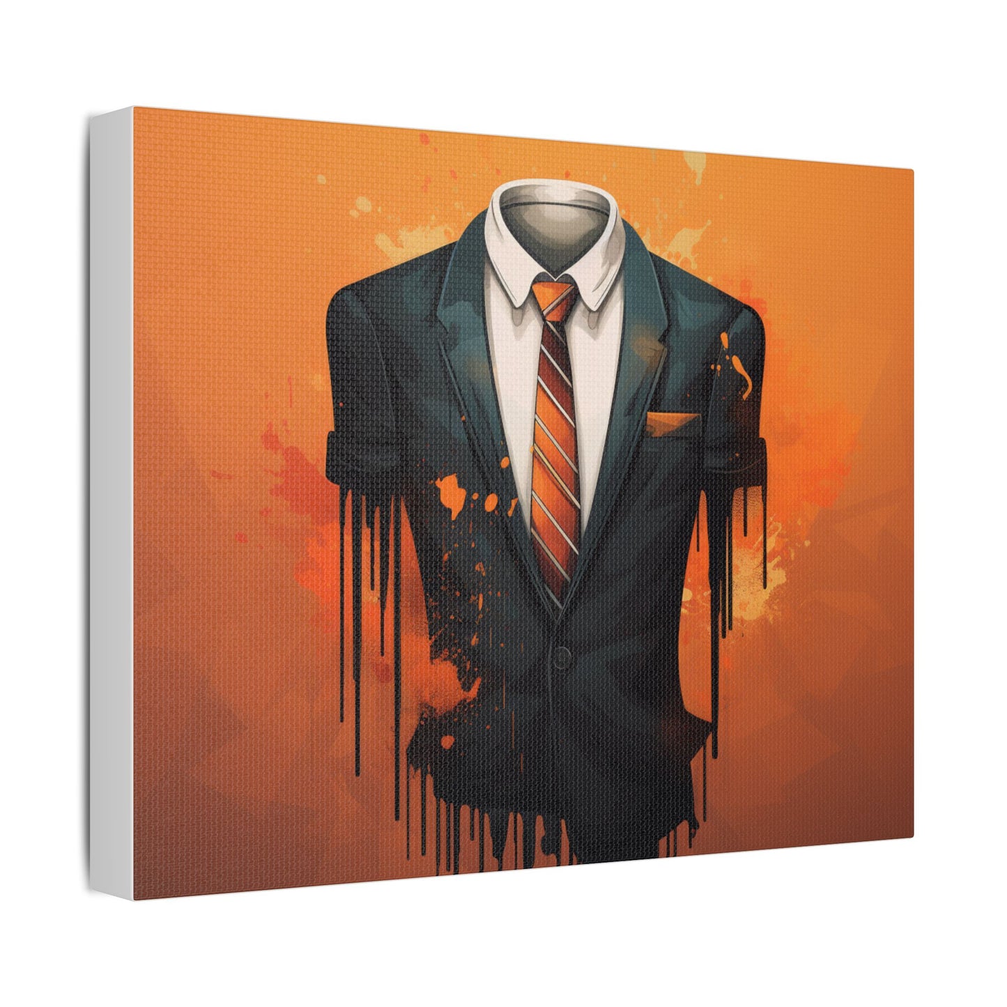 Stylish Abstract Canvas Art Print, Modern Wall Decor, Unique Gift, Home Office Artwork, Contemporary Design for Any Space