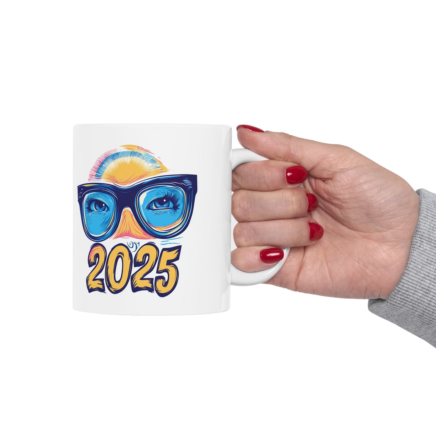 Trendy Ceramic Mug - 2025 Design for Creative Coffee Lovers
