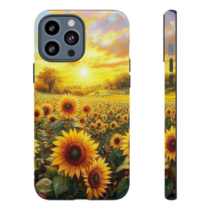 Sunflower Phone Case - Tough Case for Nature Lovers