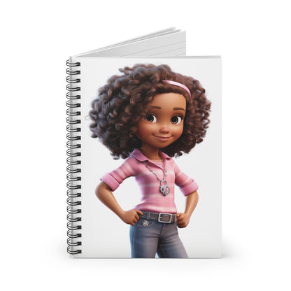 Cute Character Spiral Notebook - Perfect for Kids, Students & Journaling, School Supplies, Gift for Birthdays, Recognizable Design
