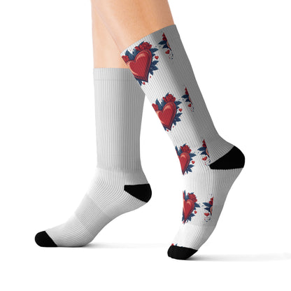 Heart - Sublimation Socks