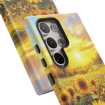 Sunflower Phone Case - Tough Case for Nature Lovers