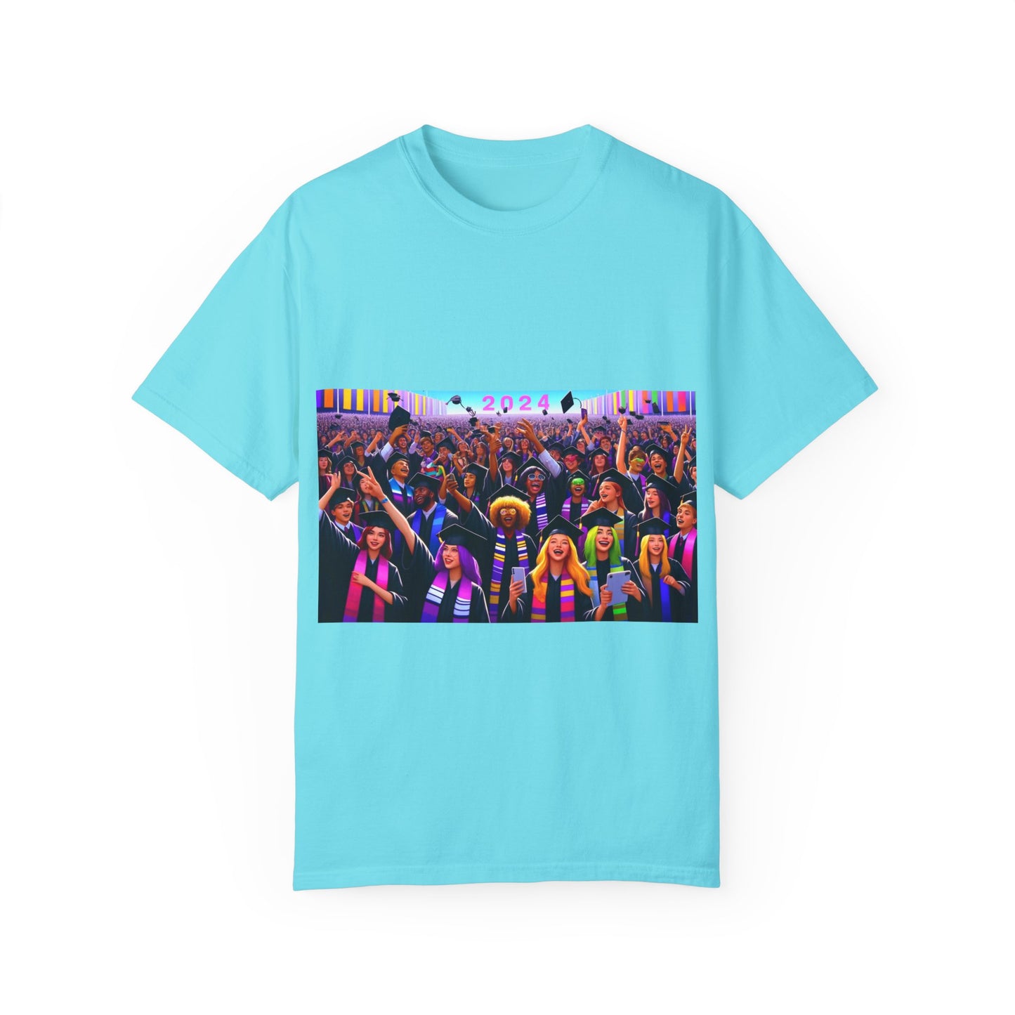 Class of 2024 - Unisex Garment-Dyed T-shirt