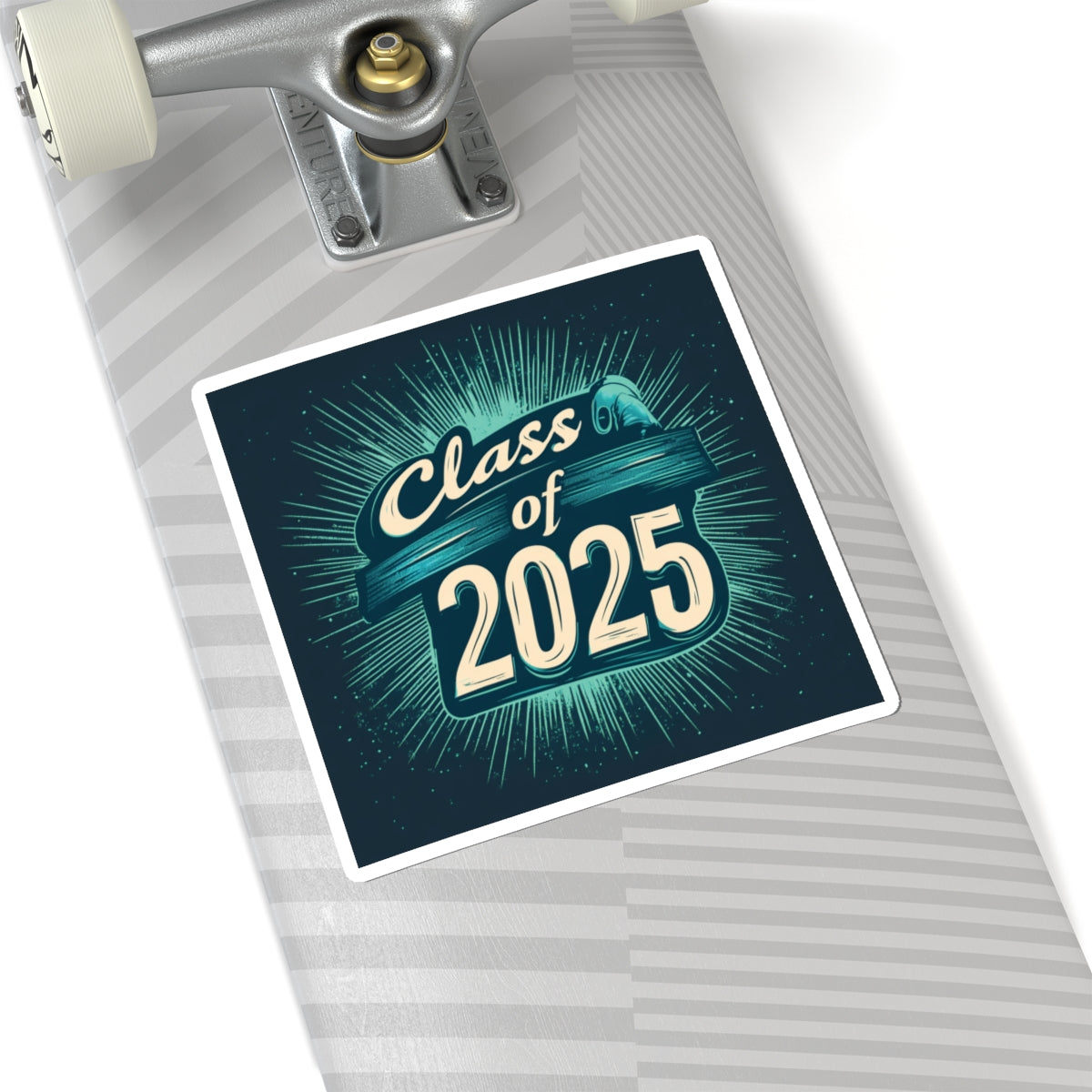 Class of 2025 Graduation Kiss-Cut Stickers - Celebrate Your Achievement!