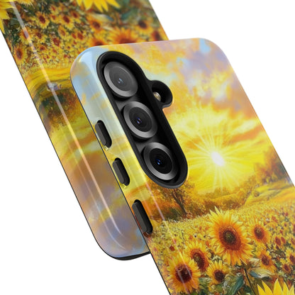 Sunflower Phone Case - Tough Case for Nature Lovers