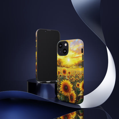 Sunflower Phone Case - Tough Case for Nature Lovers