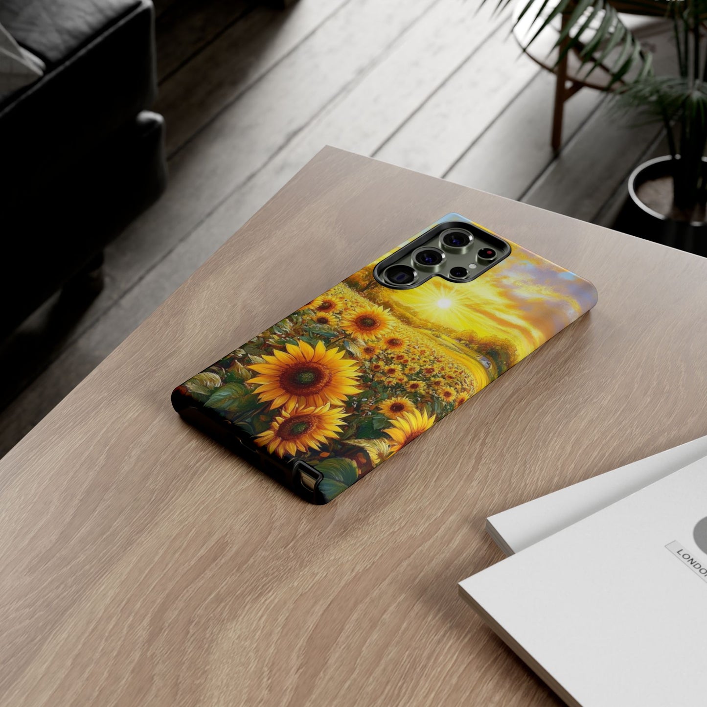 Sunflower Phone Case - Tough Case for Nature Lovers