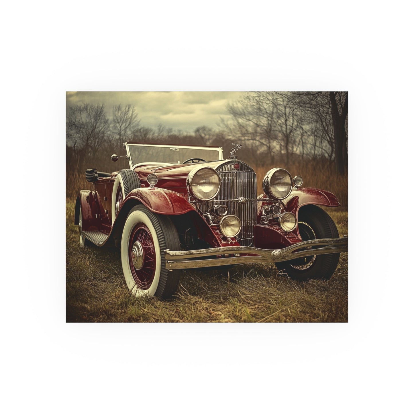 Satin and Archival Matte Posters- Vintage Cars