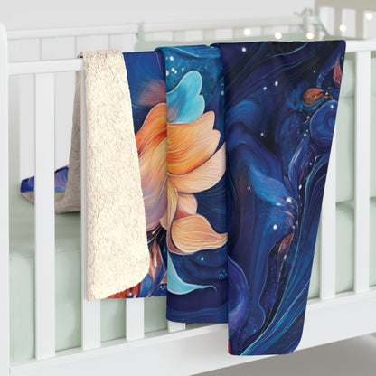 Sherpa Fleece Blanket - Click me to see Image