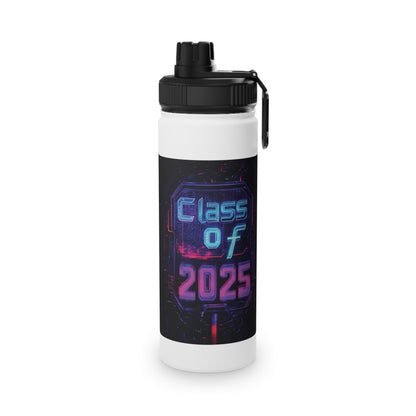 Class of 2025 - Stainless Steel Water Bottle with Sports Lid - Eco-Friendly Hydration