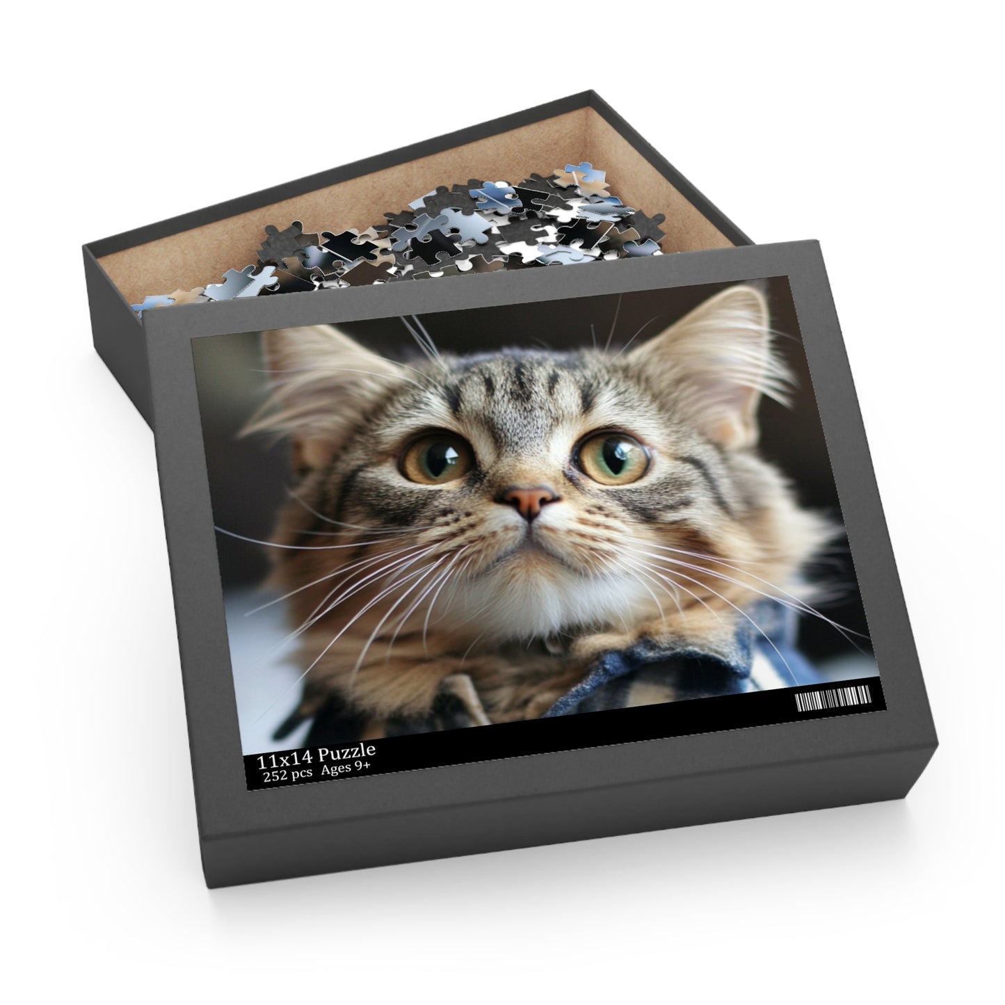 Cute Cat Puzzle - 120, 252 & 500-Piece Options