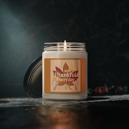 I Am Thankful Everyday Scented Soy Candle, 9oz