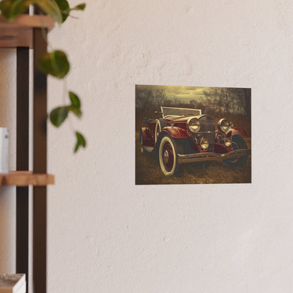 Satin and Archival Matte Posters- Vintage Cars