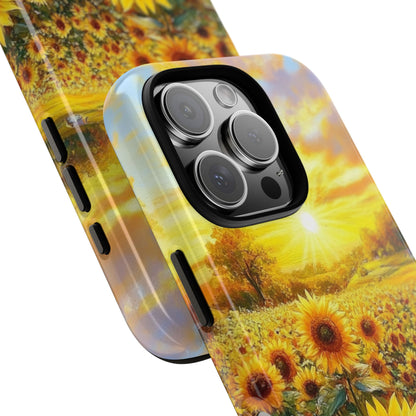Sunflower Phone Case - Tough Case for Nature Lovers