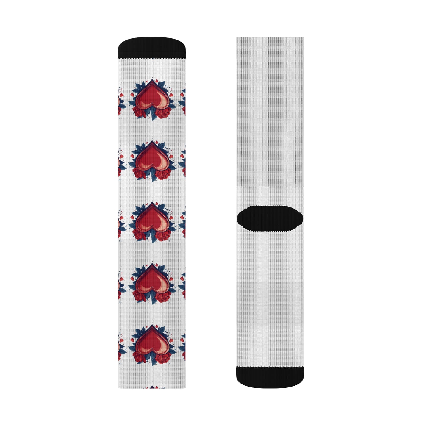 Heart - Sublimation Socks
