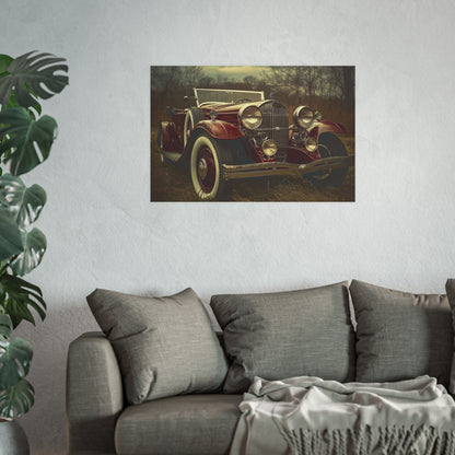 Satin and Archival Matte Posters- Vintage Cars