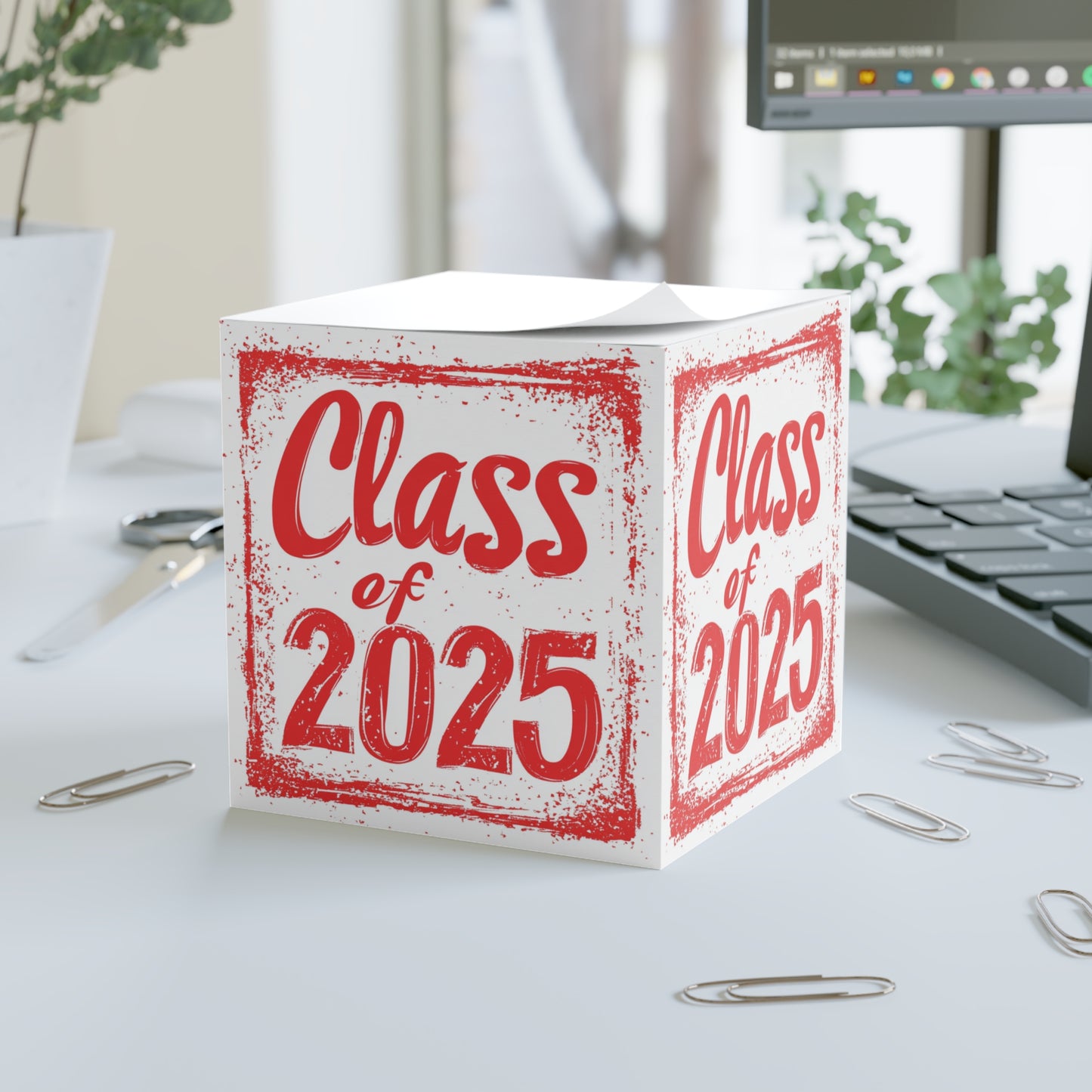 Graduation Note Cube - Class of 2025