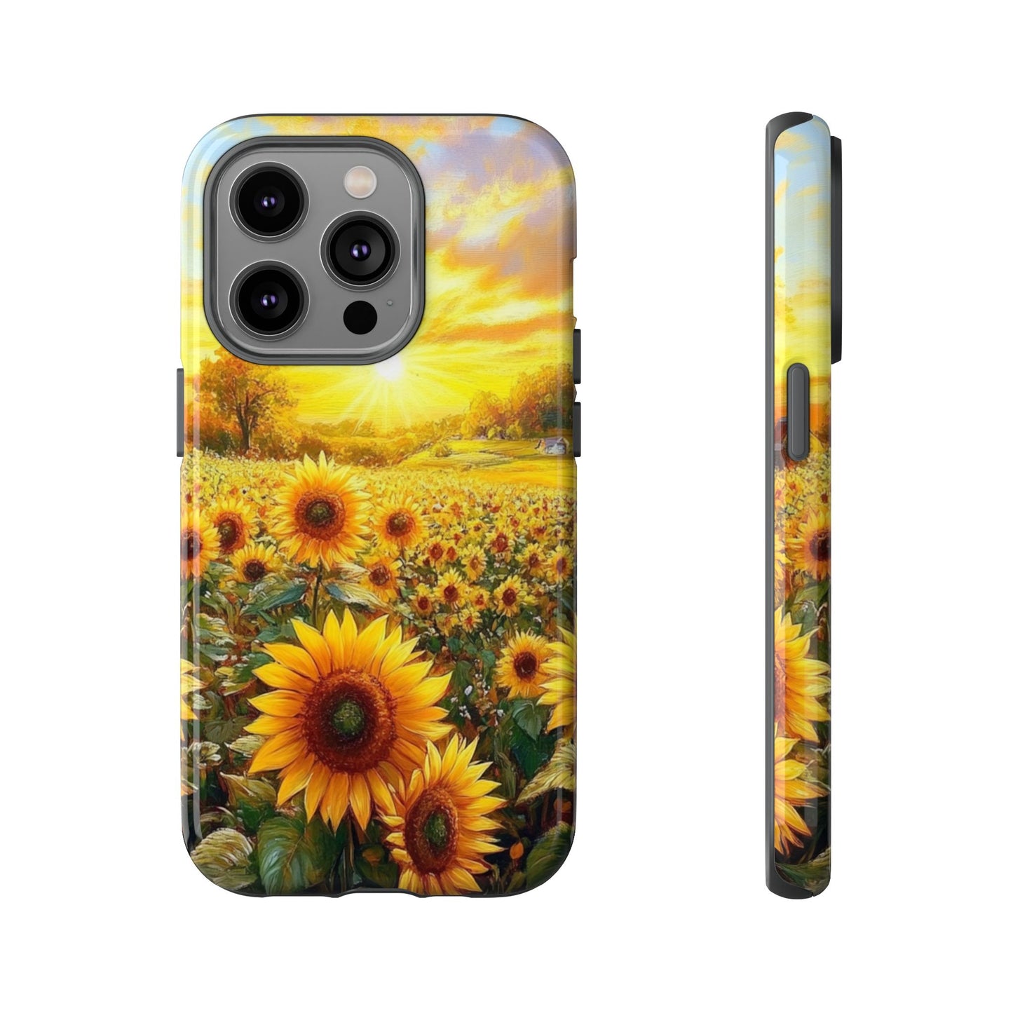 Sunflower Phone Case - Tough Case for Nature Lovers